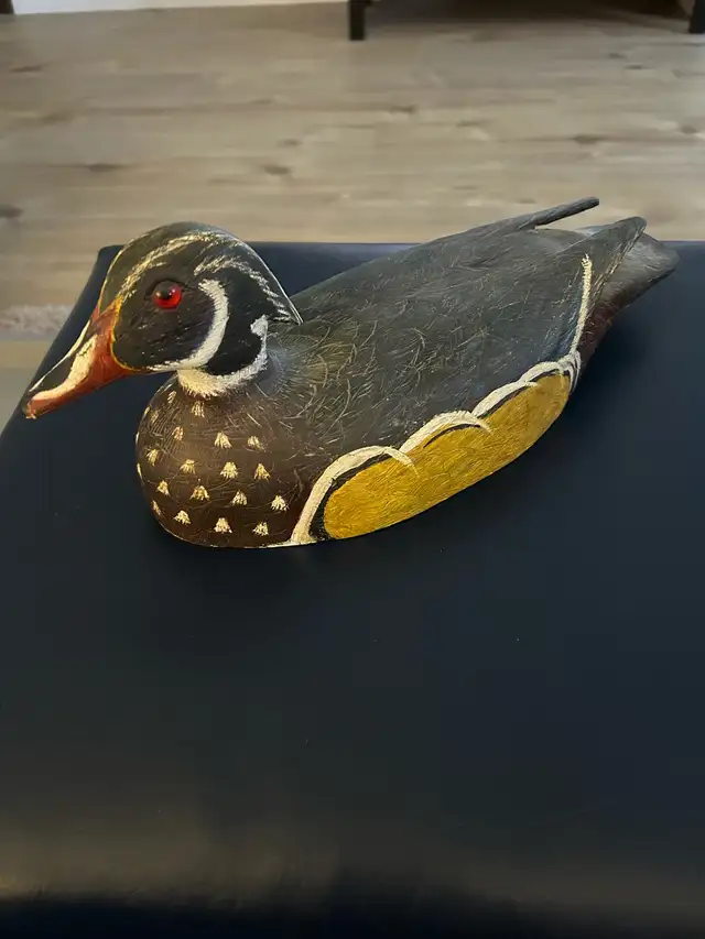 Hand painted Duck Decoy Wooden in Arts & Collectibles in Kitchener / Waterloo - Image 3