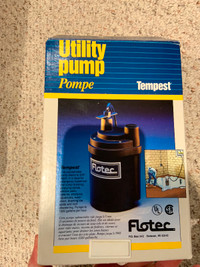 Utility Pump - Pumps to 1320 gallon per hour!