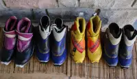 4 pairs Cross country ski boots Salomon SNS PROFIL SKI BOOTSSal