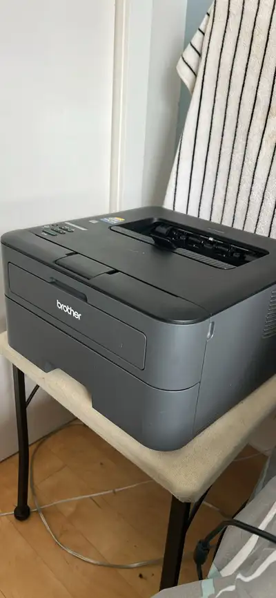 Duplex (both sides of page) printing, black and white, wireless. Works with Alexa. I will throw in a...