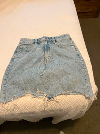 Jean skirt from Garage, Extra Small