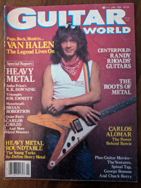 Vintage Guitar World 1980s EVH, JEFF BECK , SRV