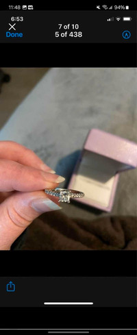 Michael Hill engagement  ring 
