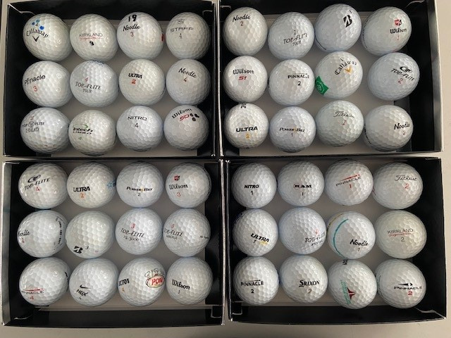 Balle de golf de différente marque 4$ la douzaine dans Golf  à Ville de Québec