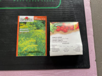 Pending pickup… Dill and Tomato seeds