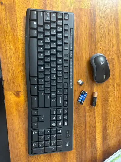 Logitech Keyboard and Mouse, View more