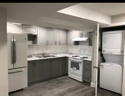 Two bedroom legal basement for rent from June 1 st close to school shopping and transit rent is 1850...
