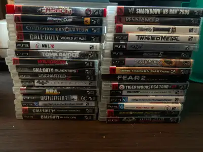PS3 games lot or individual sale, View more