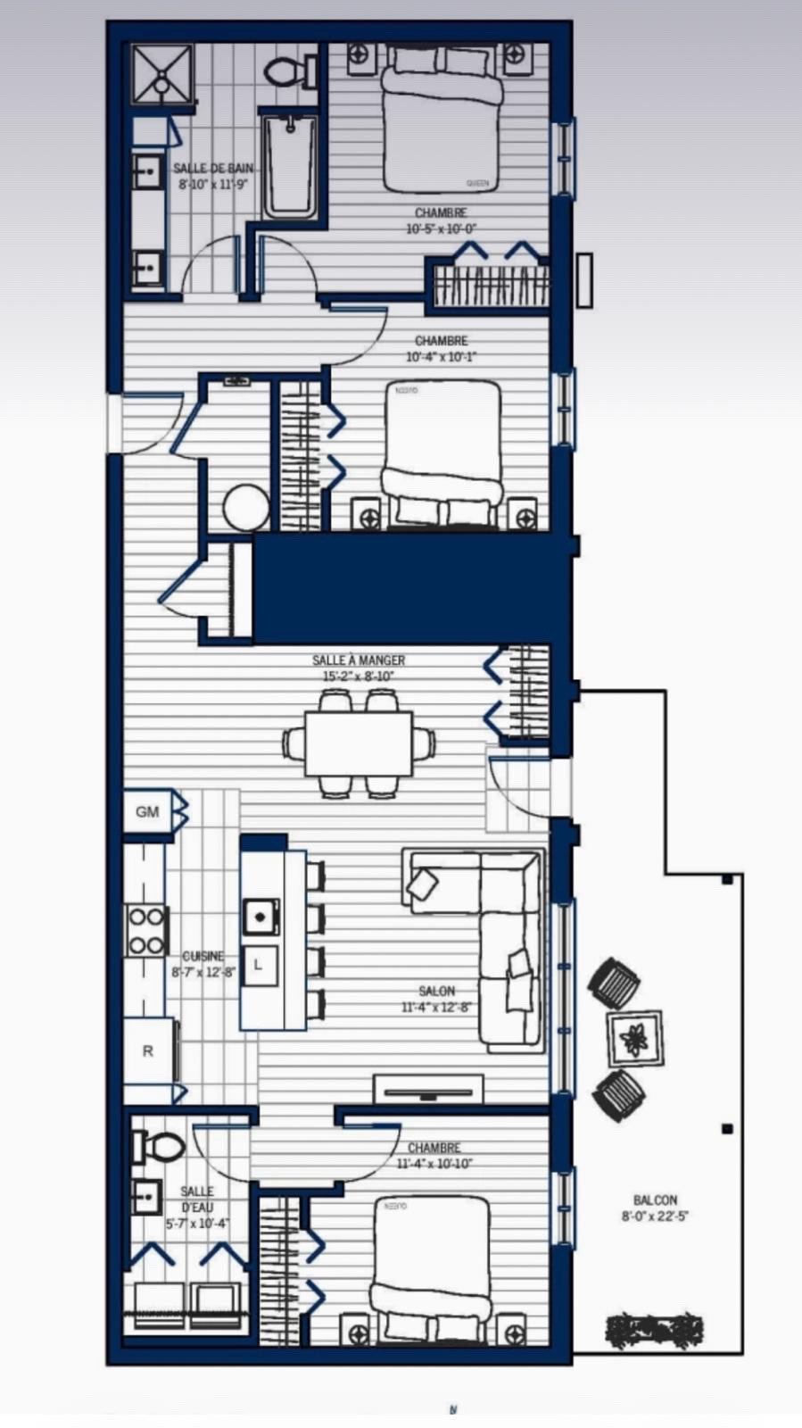 Appartement 5 1/2 à louer. Mois de novembre gratuit!! — photo 1