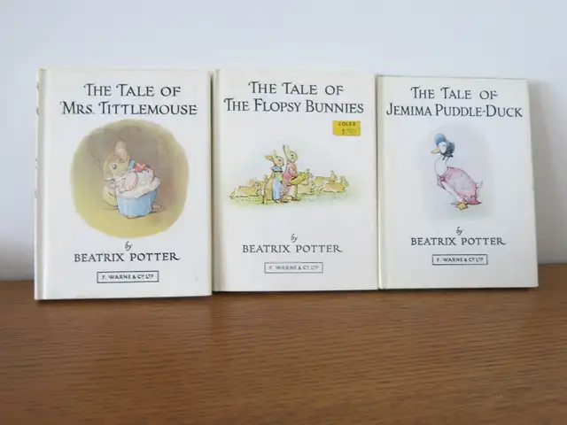 14 vintage PETER RABBIT BOOKS by BEATRIX POTTER,  like new in Children & Young Adult in Calgary - Image 7