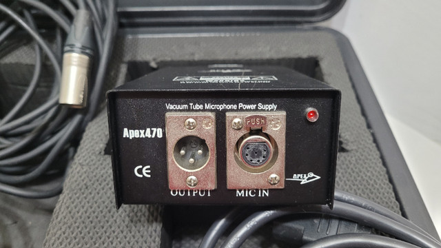 Apex 470 tube condenser microphone in Performance & DJ Equipment in Saskatoon - Image 2
