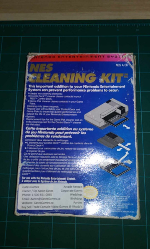 Nintendo NES Cleaning Kit in Older Generation in Saint John - Image 4