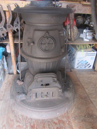 Antique Cabboose Stove