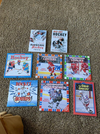 Vintage hockey books