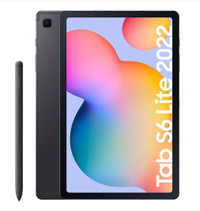 Samsung Galaxy Tab S6 Lite (Case and stylus included)