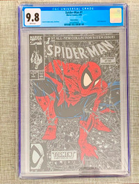 Spider-Man #1 CGC 9.8  Silver Variant Lizard Appearance