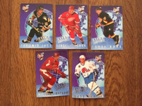 Lot of 17 mint 1992-93 Fleer Ultra Import insert hockey cards