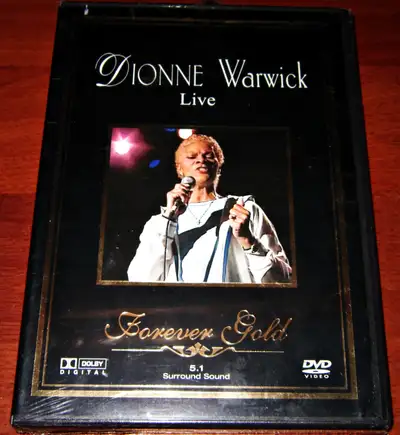 DVD :: Dionne Warwick – Live - Forever Gold (NEW FACTORY SEALED), View more