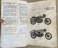 Ducati 750 GT and 750 Sport Original Pats Book from Bologna