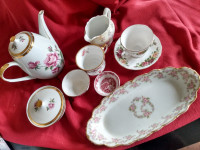 Antiques - Bone China and Porcelain – Various items