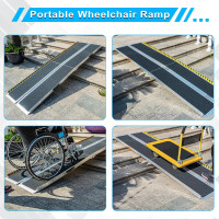 “New” 8’ Portable Aluminum Wheelchair Ramp: Save $300