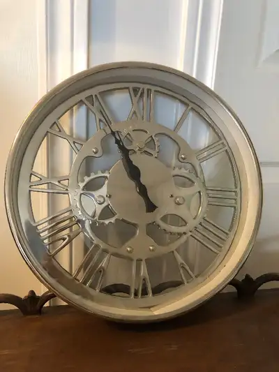 Solid Metal Wall Clock (13.5”), View more