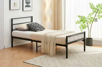 Twin/Single Metal Bed Frame Brand New., View more