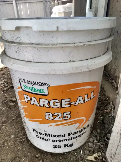 25 kg premixed parging pail powder, View more