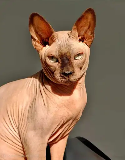 Chat sphynx OPÉRÉ ET DÉGRIFFÉ, View more