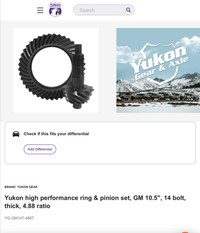 4:88 Yukon gear GM 14 bolts