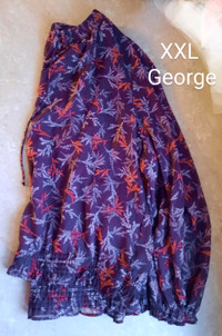 2 XXL GEORGE blouses