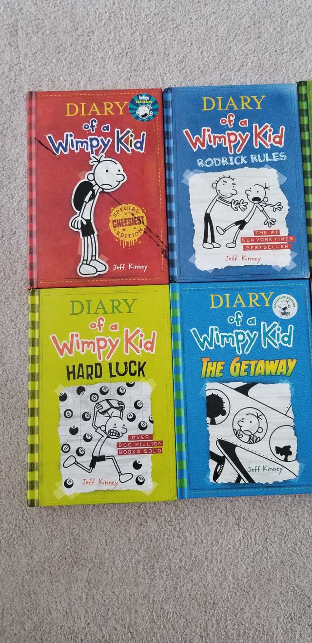 Diary of a wimpy kid books in Children & Young Adult in Calgary - Image 2