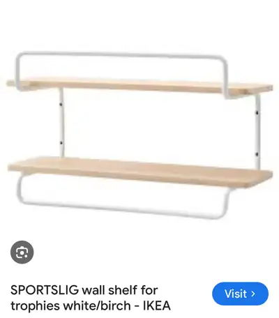IKEA SPRTSLIG Wall shelf - NEW, View more