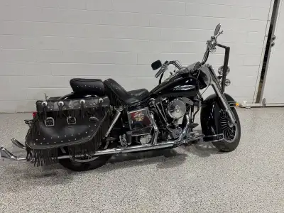 For sale Harley Davidson 1979 FLH shovelhead 8800 miles Runs lovely but needs brake work ( been sat...