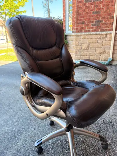 Leather Desk Chair, View more