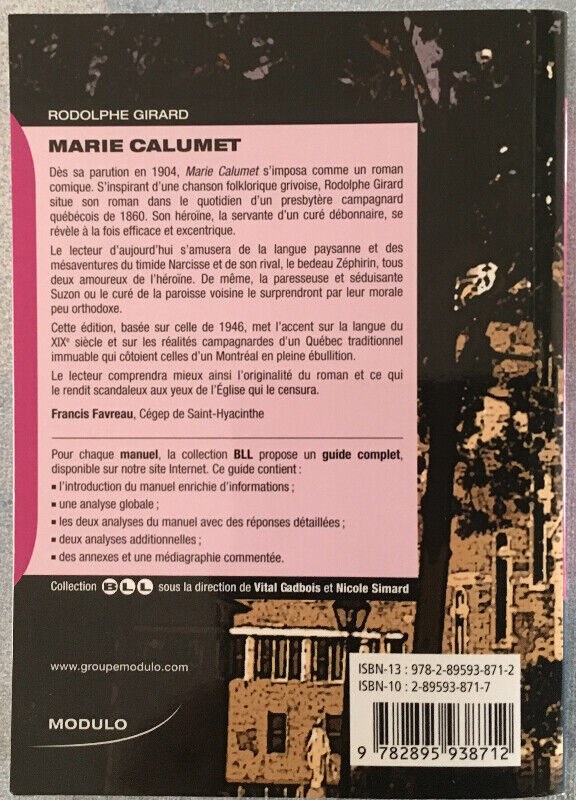 Bibliothèque La Lignée : Marie Calumet (texte intégral) dans Manuels  à Trois-Rivières - Image 2