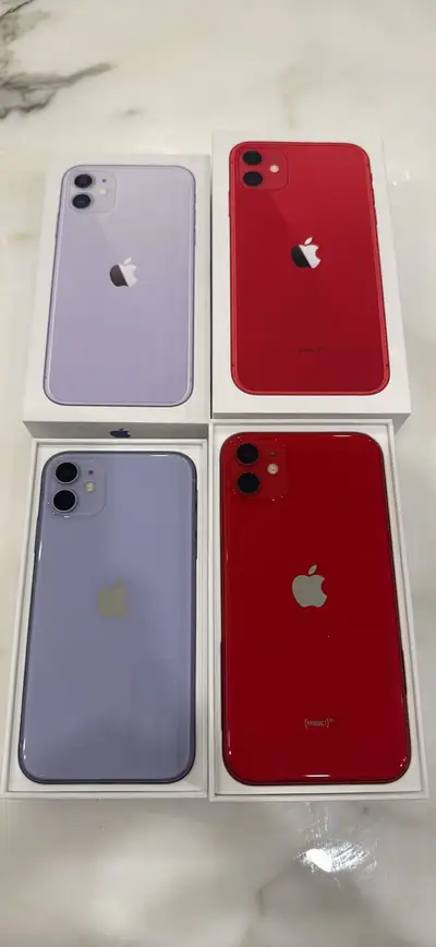 Apple iPhone 11 64GB Purple & Red Unlocked, View more