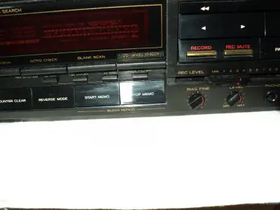 TEAC R-616 CASSETTE DECK - works very well., View more