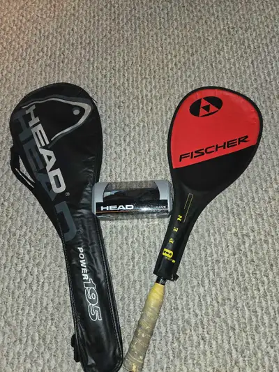Head and Fischer Squash Racquets, View more