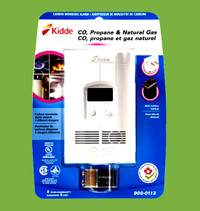 AC Plug-in Carbon Monoxide, Propane & Natural Gas Alarm