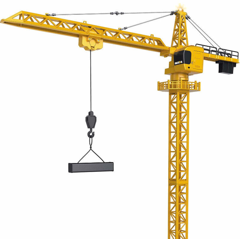 1/14 Scale Diecast RC Tower Crane 12 Function for sale  