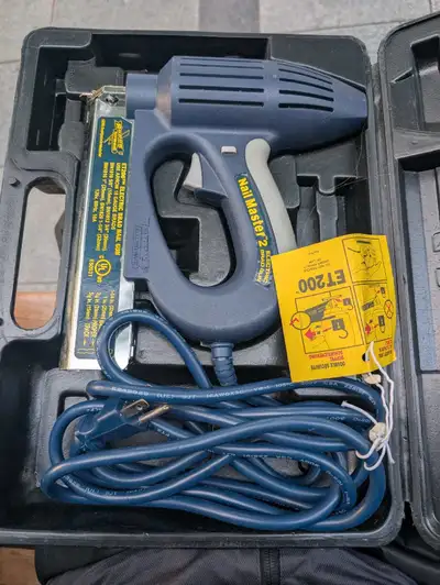Arrow Electro Nail Master 2 Electric Brad Nail Gun ET200 NEW, View more
