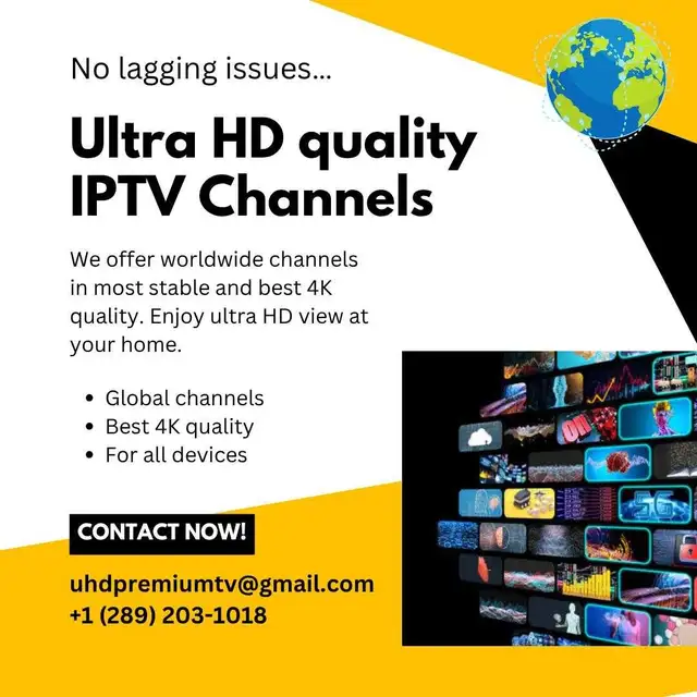 Premium 4K channels without buffering  in General Electronics in City of Toronto - Image 2
