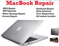 LAPTOP  MACBOOK FIX by Certified TeamFREE diagnosis*647-721-7863