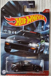 HOT WHEELS ‘88 Honda CR-X CRX (black)