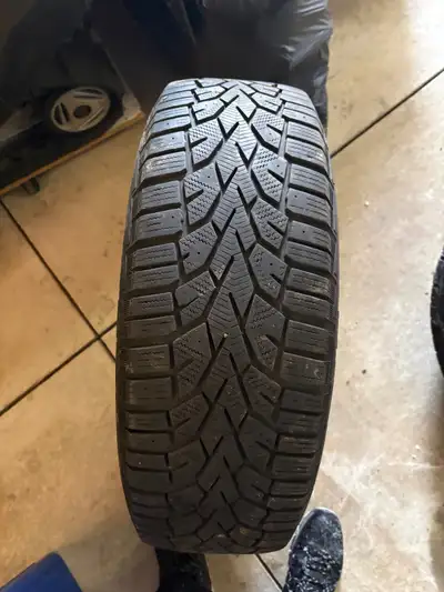 Used Winter tires 215/70R16 on rims. Used on 2018 Hyundai Tucson, no longer have the car. $200 for s...