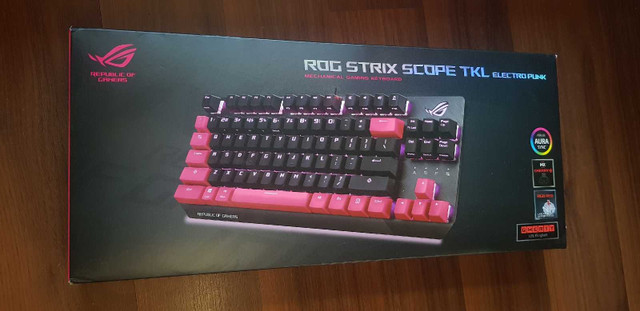 Electro Punk ROG Strix TKL & ROG Strix Impact II in Mice, Keyboards & Webcams in City of Halifax - Image 4