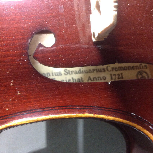 Copy of 1721 Antique Antonius Stradiuarius Violin in String in Vancouver - Image 2