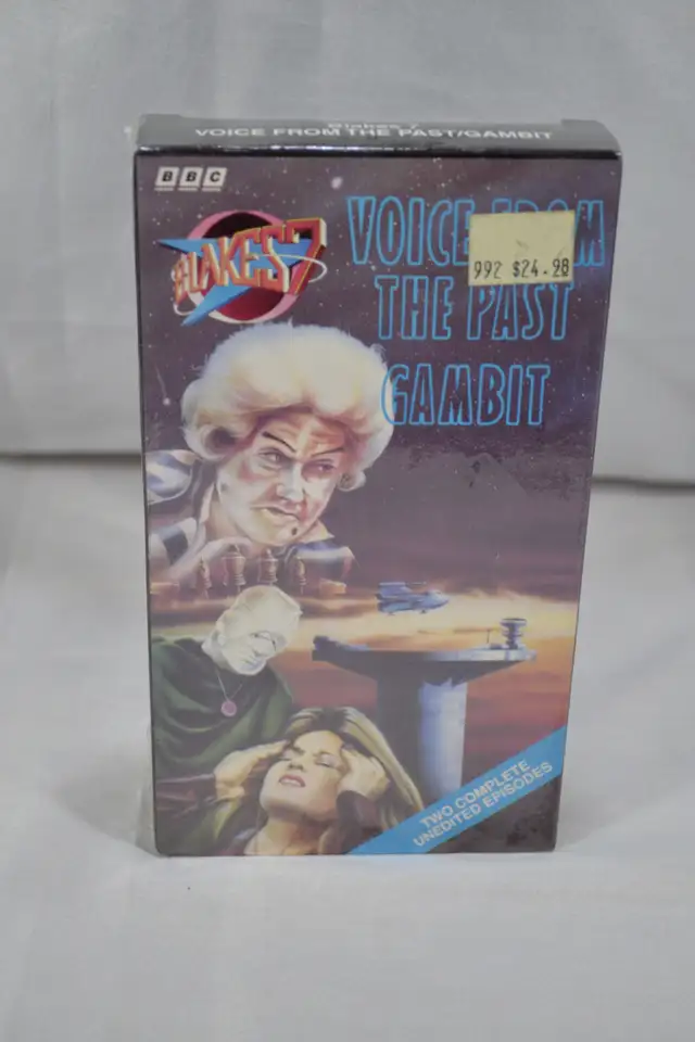 Blakes 7 - Voice From The Past/Gambit - VHS - Sealed - BBC