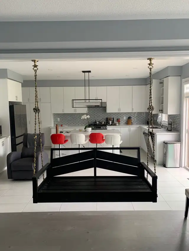 Custom made porch swings chairs benches custom furniture in Dining Tables & Sets in Markham / York Region - Image 10